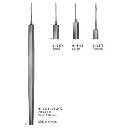 Scalpels, Dura Knives &amp; Comedone Extractors